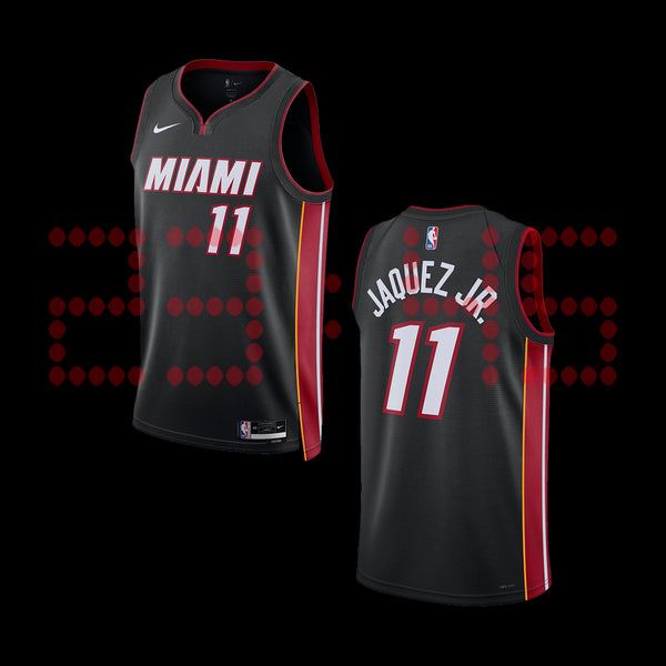NIKE NBA SWINGMAN JERSEY ICON EDITION MIAMI HEAT JAIME JAQUEZ JR