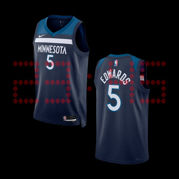 NIKE NBA SWINGMAN JERSEY ICON EDITION MINNESOTA TIMBERWOLVES ANTHONY EDWARDS