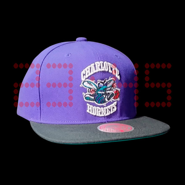 MITCHELL AND NESS CHARLOTTE HORNETS CORE BASIC SNAPBACK