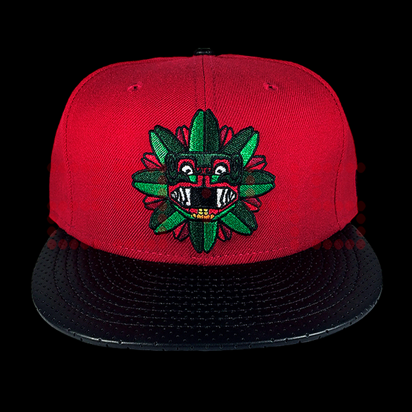 NEW ERA 9FIFTY 23:45 AIR-TIME QUETZAL SNAPBACK ROJO