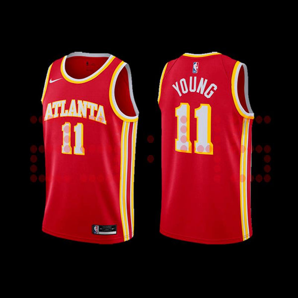 Atlanta Hawks Nike Icon Edition Swingman Jersey 22/23 - Red - De