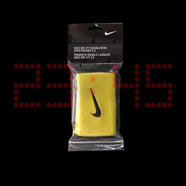 NIKE DRI-FIT DOUBLEWIDE WRISTBANDS 2.0